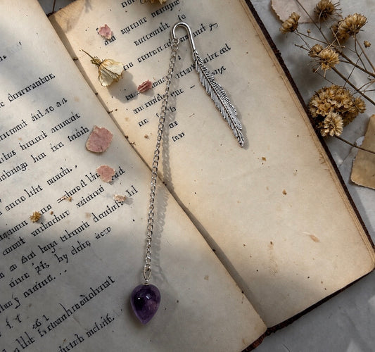 Crystal Bookmark Gift Australia | Rose Quartz Moonstone Amethyst