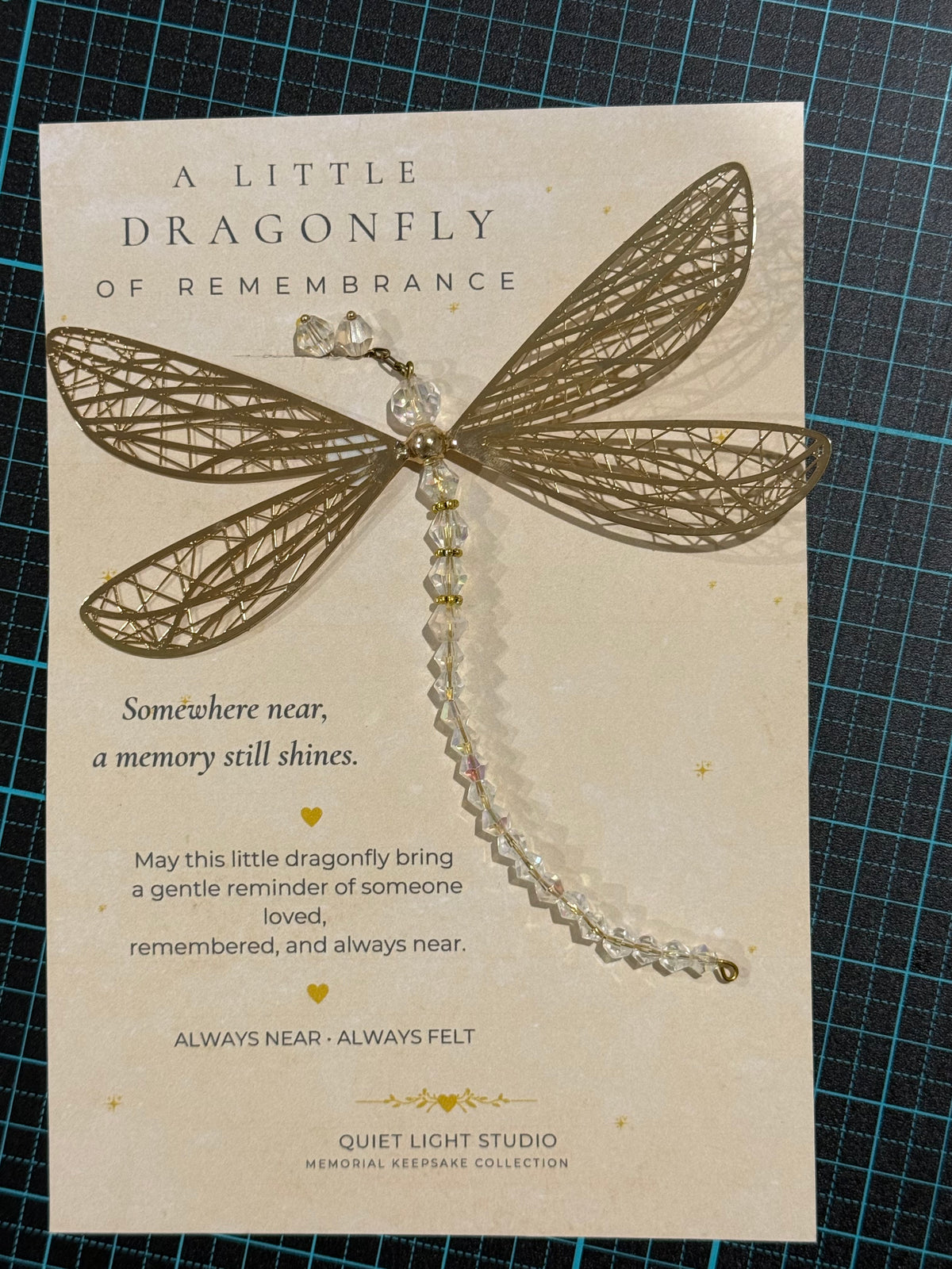 A Little Dragonfly of Remembrance | Memorial Gift Australia
