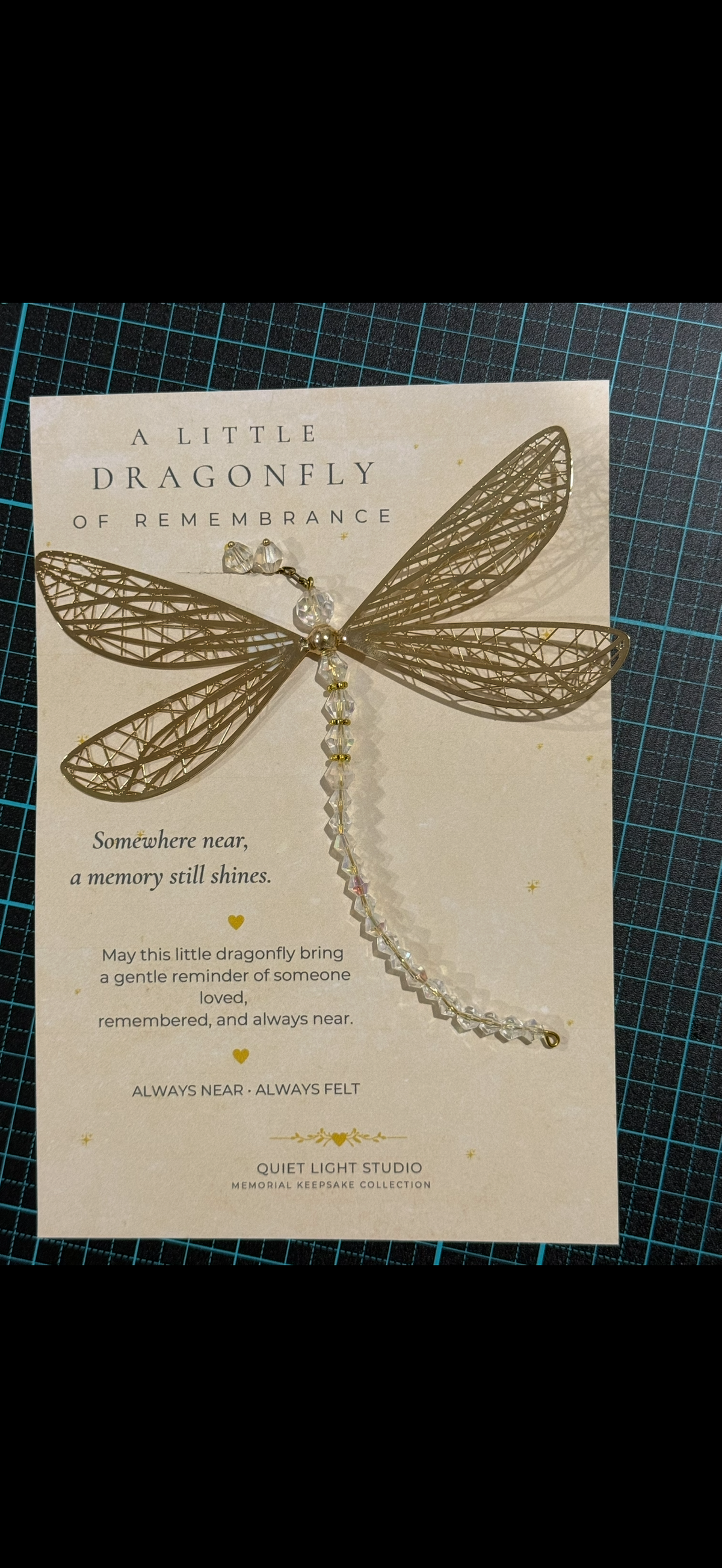 A Little Dragonfly of Remembrance | Memorial Gift Australia
