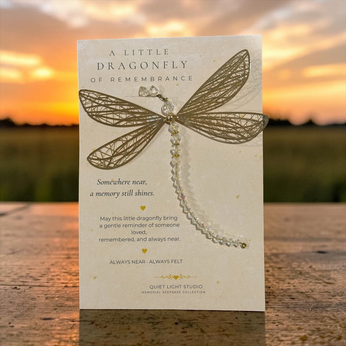 A Little Dragonfly of Remembrance | Memorial Gift Australia